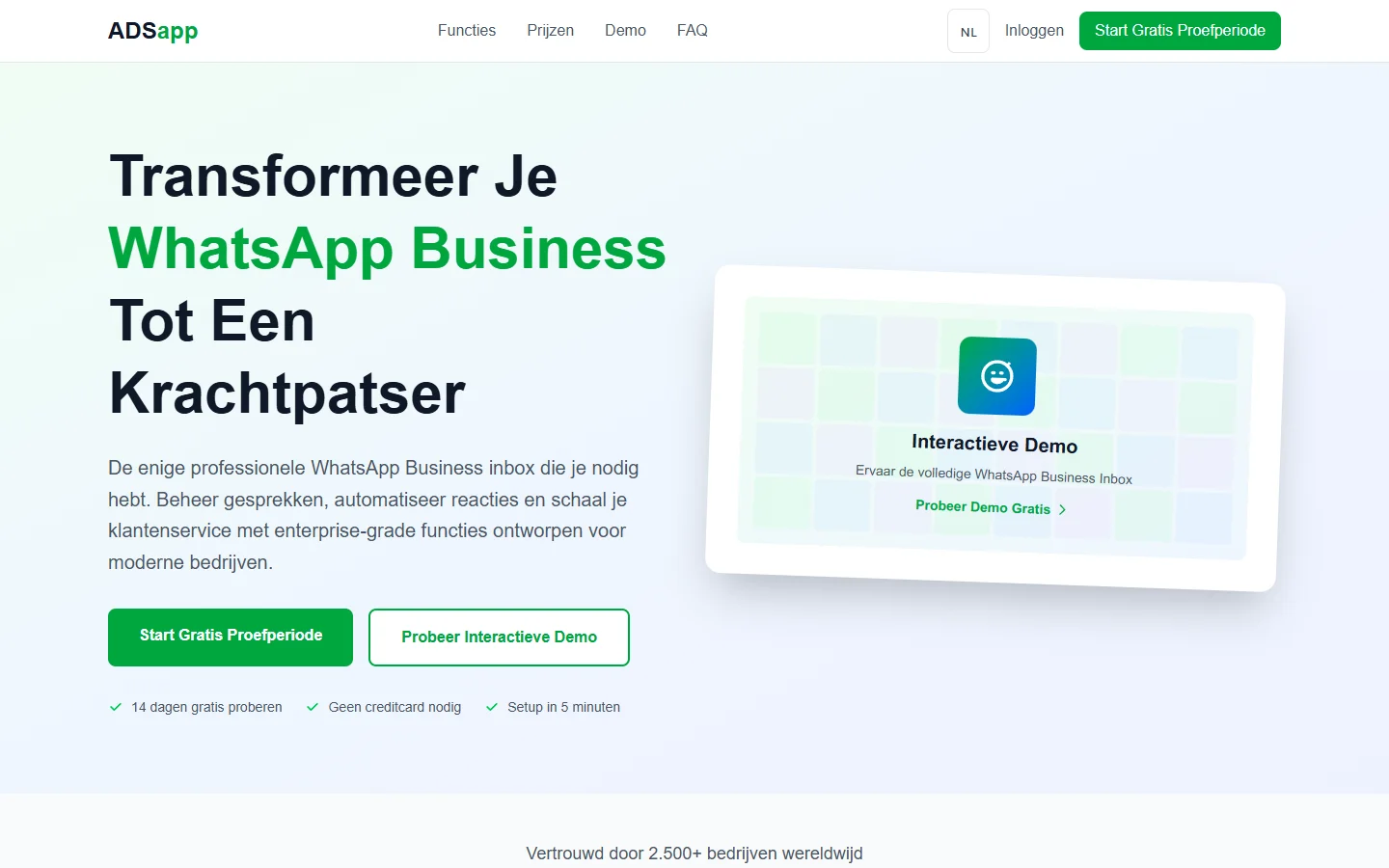 ADS-Toepassing